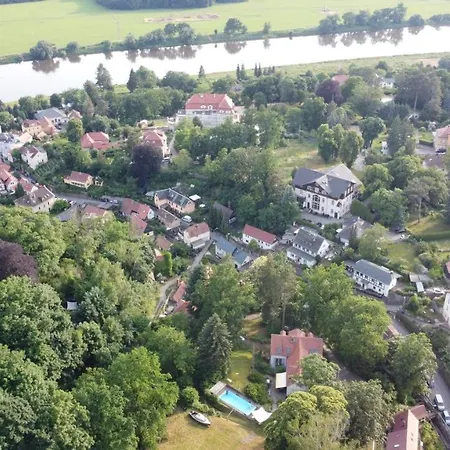 Mit Pool Im Park Wachwitzgrund - Grosse In Eg Der شقة دريسدن